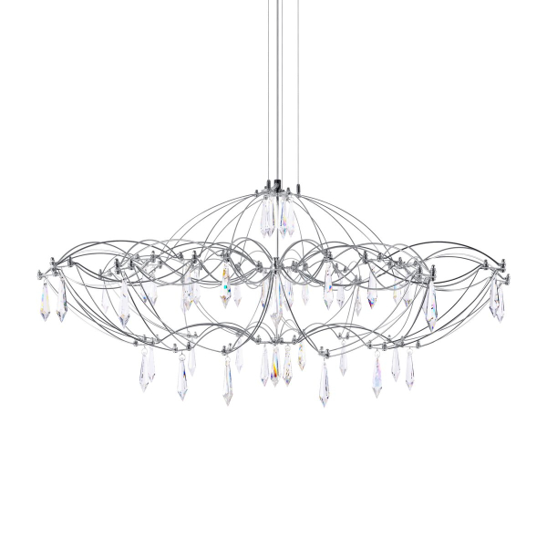 Подвесная люстра Loft IT Mira 10586/900 Silver Asfour