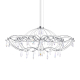 Подвесная люстра Loft IT Mira 10586/900 Silver Asfour
