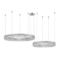 Горизонтальная композиция Newport 8550 из двух колец хром №182 S8550_182CH