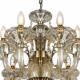 Подвесная люстра iLamp Asia 61079-8+4 BR