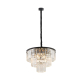 Подвесная люстра Nowodvorski Cristal M Black 7616