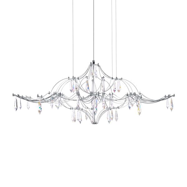 Подвесная люстра Loft IT Mira 10587/1000 Silver Asfour