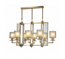 Подвесная люстра Lumina Deco Manhattan LDP 8012-8 PR F.GD