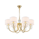 Подвесная люстра Newport 4366/C new gold М0070359