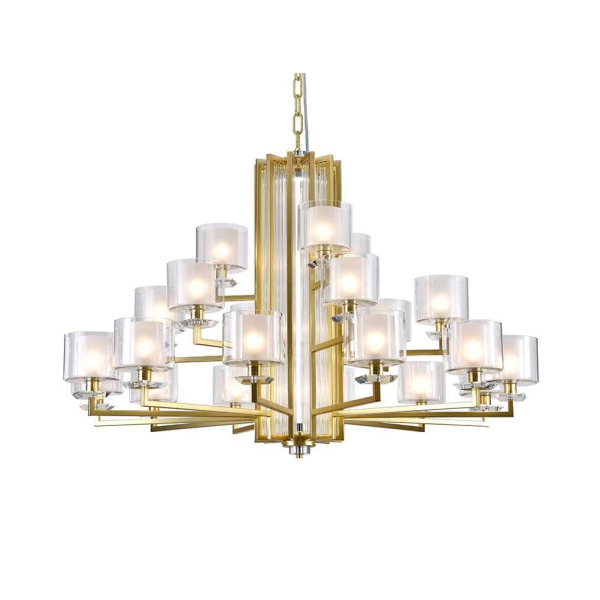 Подвесная люстра Newport 4412+6+3/C mat.gold М0071516