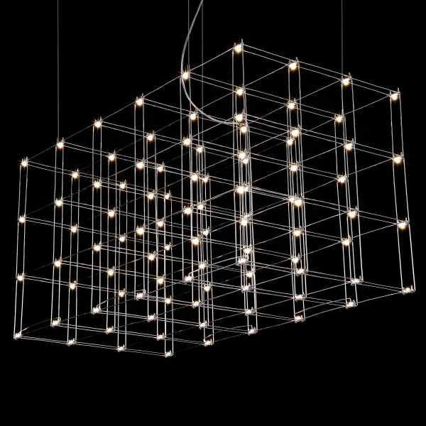 Подвесная люстра Imperium Loft Quasar Cosmos Square Led Pendant Light 120/60/60 144369-22