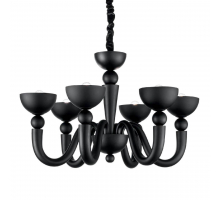 Подвесная люстра Ideal Lux Bon Bon SP6 Nero 140339