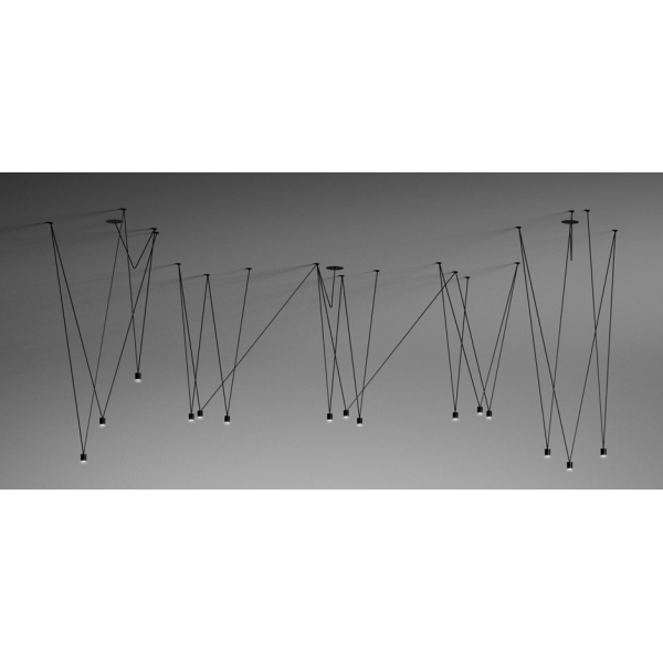 Подвесная люстра Imperium Loft Match Chandelier Vibia 144214-22