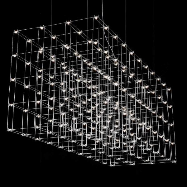 Подвесная люстра Imperium Loft Quasar Cosmos Square Led Pendant Light 80/80/200 252290-22