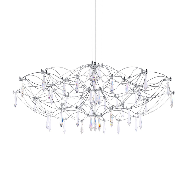 Подвесная люстра Loft IT Mira 10586/900 Silver Asfour