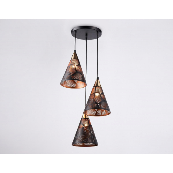 Подвесная люстра Ambrella light Traditional Loft TR8435