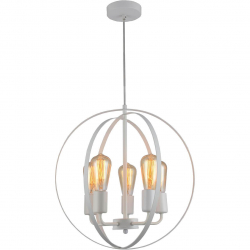 Подвесная люстра Toplight Myra TL1183H-05WH