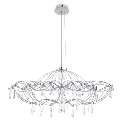 Подвесная люстра Loft IT Mira 10586/900 Silver Asfour
