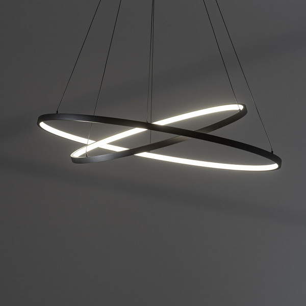 Подвесная люстра Nowodvorski Circolo Led Black 10814