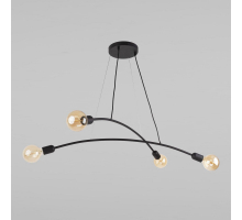 Подвесная люстра TK Lighting 2724 Helix Black