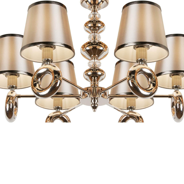 Подвесная люстра iLamp Brooklyn P2401-6 Nickel Подвесная люстра iLamp Brooklyn P2401-6 Nickel