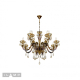 Подвесная люстра iLamp Asia 61081-8+4 BR