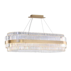 Подвесная люстра Newport 10242/120 oval brass М0066145