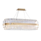 Подвесная люстра Newport 10242/120 oval brass М0066145