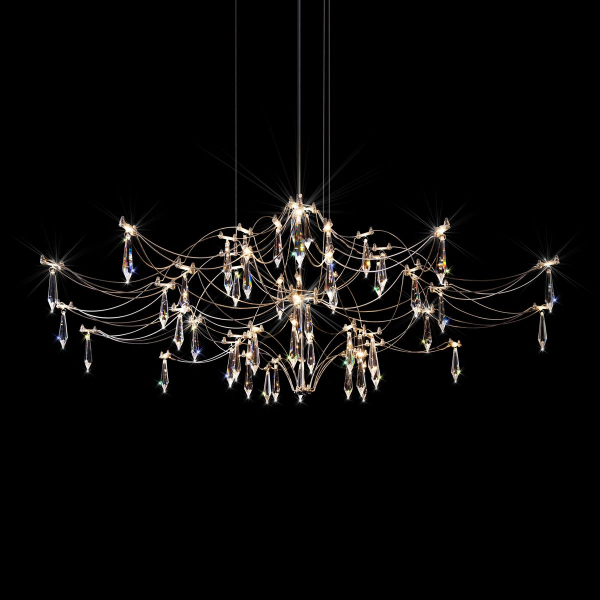 Подвесная люстра Loft IT Mira 10587/1000 Silver Asfour