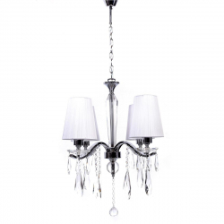 Подвесная люстра Lumina Deco Alessia LDP 1726-4 CHR