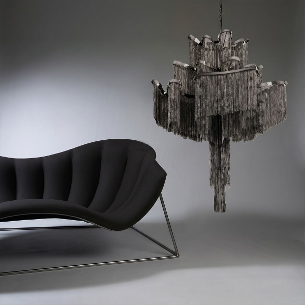 Подвесная люстра Loft IT Stream 10208/1000 Gunmetal