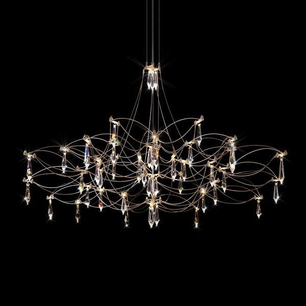 Подвесная люстра Loft IT Mira 10590/1000 Silver Asfour