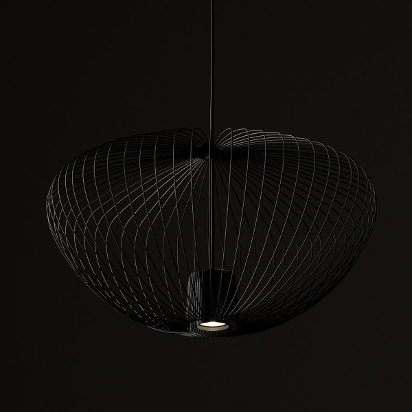 Подвесная люстра Nowodvorski Pumpkin M Umbra Gray 11245