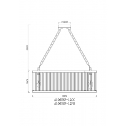 Подвесная люстра Arte Lamp Anetta A1065SP-12CC