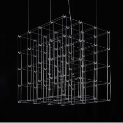 Подвесная люстра Imperium Loft Quasar Cosmos Square Led Pendant Light 80/80/80 252288-22