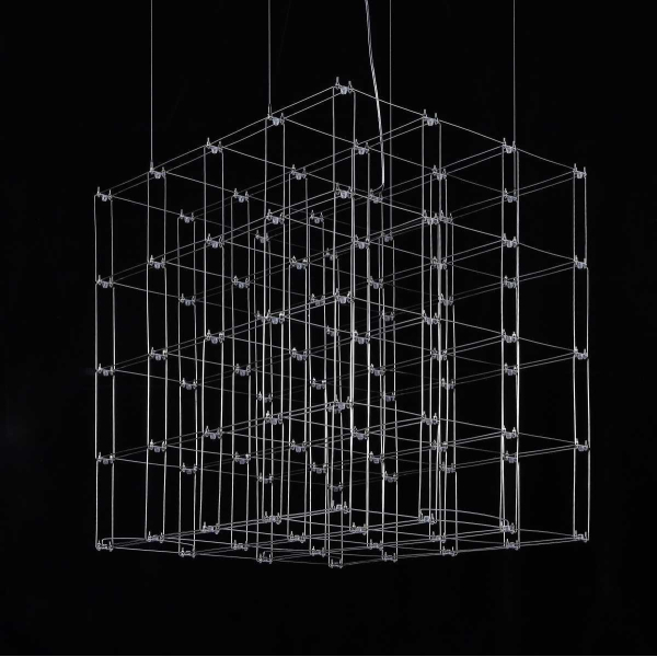 Подвесная люстра Imperium Loft Quasar Cosmos Square Led Pendant Light 80/80/80 252288-22