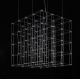 Подвесная люстра Imperium Loft Quasar Cosmos Square Led Pendant Light 80/80/80 252288-22