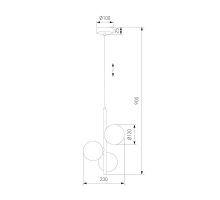 Подвесная люстра TK Lighting 5767 Estera