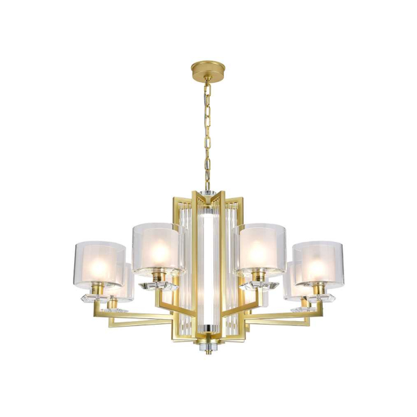 Подвесная люстра Newport 4408+1/C mat.gold М0071514