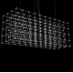 Подвесная люстра Imperium Loft Quasar Cosmos Square Led Pendant Light 80/80/200 252290-22
