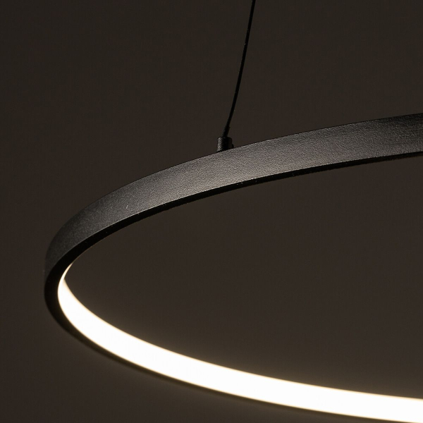 Подвесная люстра Nowodvorski Circolo Led M Black 10812