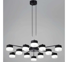 Подвесная люстра Reluce 19490-0.4-6+6 Black