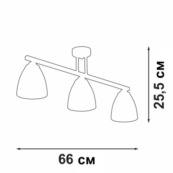 Люстра Vitaluce V49790-0/3PL Люстра Vitaluce V49790-0/3PL