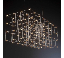 Подвесная люстра Imperium Loft Quasar Cosmos Square Led Pendant Light 120/120/120 252293-22