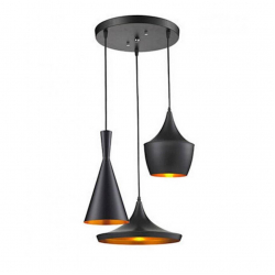 Подвесная люстра Lumina Deco Foggi LDP 7712-3 BK