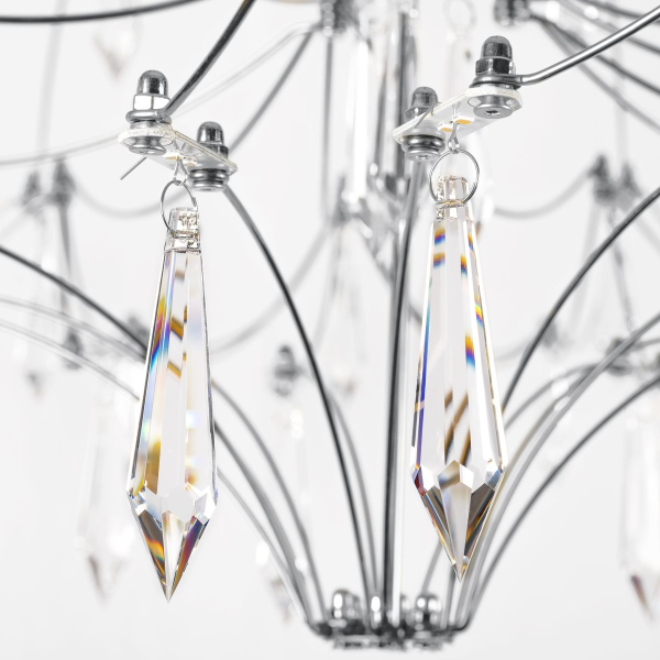Подвесная люстра Loft IT Mira 10586/900 Silver Asfour