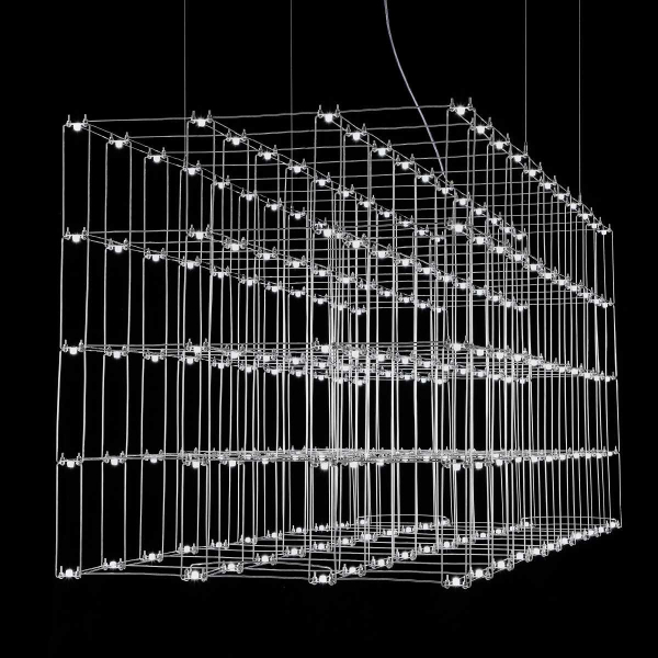 Подвесная люстра Imperium Loft Quasar Cosmos Square Led Pendant Light 80/80/200 252290-22