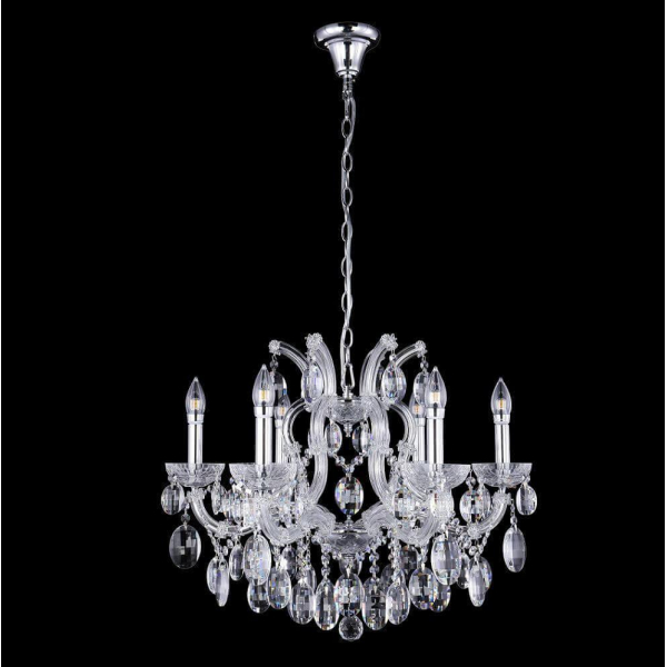 Подвесная люстра Crystal Lux Hollywood SP6 Chrome