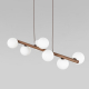 Подвесная люстра TK Lighting 10272 Estera Wood