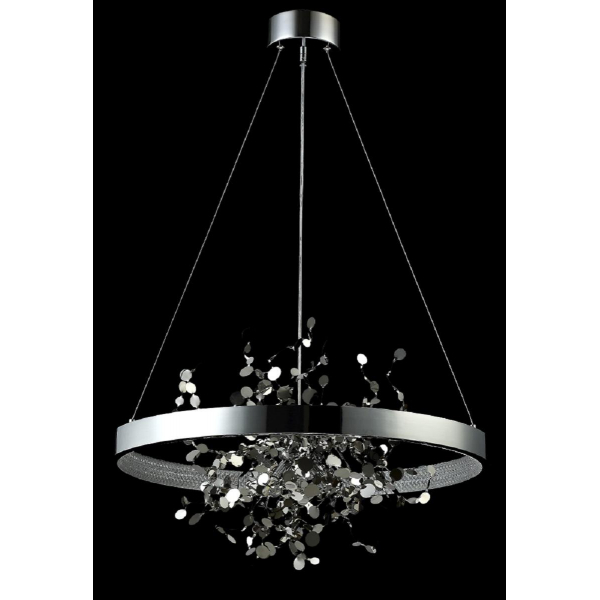 Подвесная люстра Crystal Lux GARDEN SPLED+3 D600 CHROME