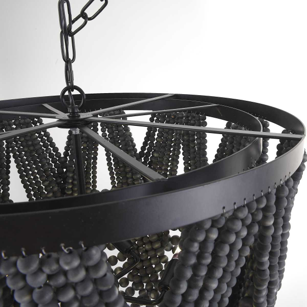 Подвесная люстра Imperium Loft Amelia Wood Bead Chandelier 123352-22