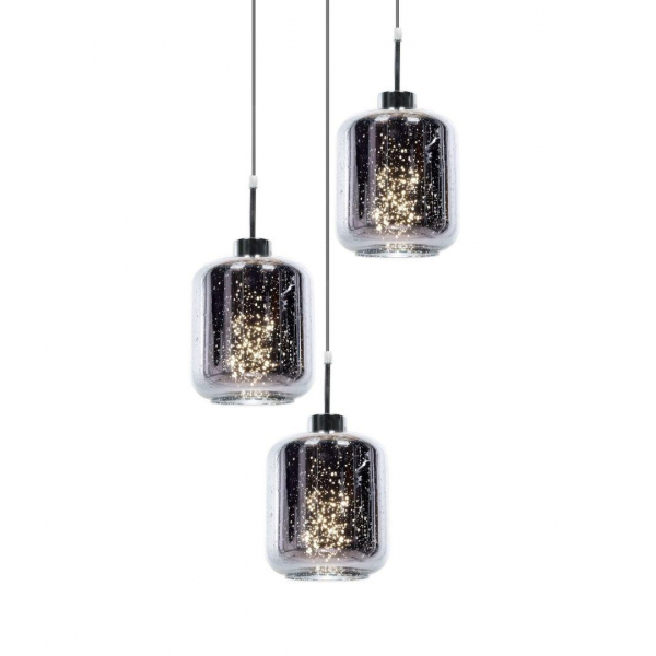 Подвесная люстра Lumina Deco Alacosmo LDP 6811-3 CHR