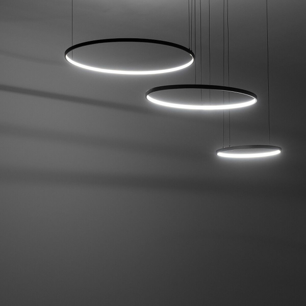 Подвесная люстра Nowodvorski Circolo Led Black 10817