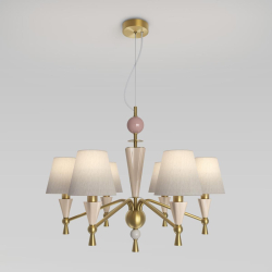 Подвесная люстра Eurosvet Teja 101014/6 латунь Smart a072038