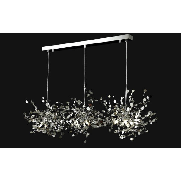 Подвесная люстра Crystal Lux GARDEN SP3х3 L1200 CHROME